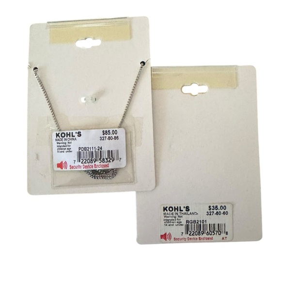 Blue La Rue Necklace and Charm Set - Picture 5 of 8